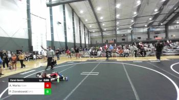 58 lbs Consolation - Alii Marks, Team Aggression vs Paxton Zionskowski, UP Outlaws