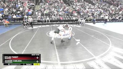 165 lbs Quarterfinal - Dylan Twedt, Ridgeline vs Xander Carlson, Timpanogos