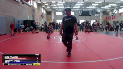 78 lbs Cons. Round 1 - Jack Francis, Southern Idaho Wrestling Club vs Corwyn Haney, Suples