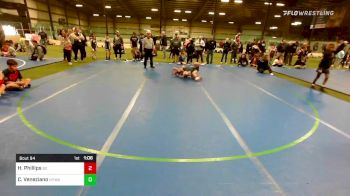 3-5E lbs Rr Rnd 3 - Hunter Phillips, Barn Brothers vs Camron Veneziano, Newtown (CT) Youth Wrestling