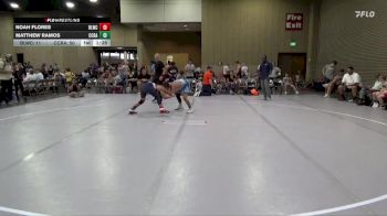 108 lbs Round 2 (6 Team) - Noah Flores, Blackman WC vs Matthew Ramos, Funky Crayons