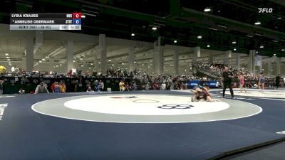 68 kg 7th Place Match - Lydia Krauss, Bearcat Wrestling Club vs Annelise Obermark, Storm RTC