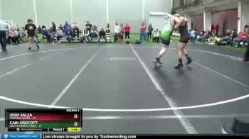 170 lbs Round 3 (8 Team) - Josh Salza, Montana Silver vs Cain Grocott, South Dakota Mania