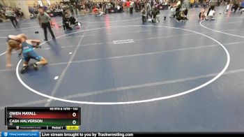 132 lbs Cons. Round 4 - Cash Halverson, AZ vs Owen Mayall, IA