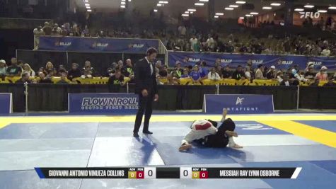 Messiah Ray Lynn Osborne vs Giovanni Antonio Vinueza Collins 2026 Pan Kids Jiu-Jitsu IBJJF Championship