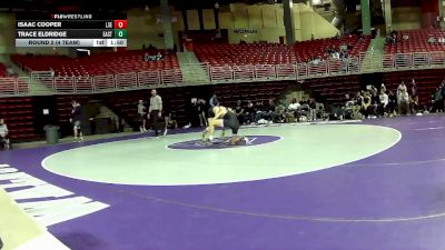 132 lbs Round 2 (4 Team) - Isaac Cooper, Lincoln Southeast vs Trace Eldridge, Cheyenne East