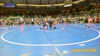 85 lbs Round Of 16 - Boaz Diaz, Big Game Wrestling Club vs Angelo Merlino, 512 Outlaw Wrestling