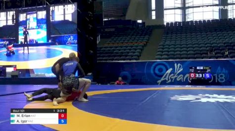 Mukhit Erlan vs Akhmatov Igor UWW World Championships