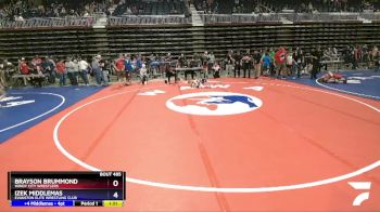 83 lbs Cons. Round 3 - Brayson Brummond, Windy City Wrestlers vs Izek Middlemas, Evanston Elite Wrestling Club