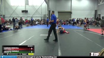 96 lbs Round 3 (4 Team) - Cannon Driscoll, Terps Xtreme vs Jackson Swingle, Team 922