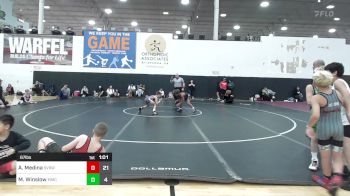 67 lbs Rr Rnd 2 - Alec Medina, Steel Valley Renegades vs Mason Winslow, Mosers Mat Club