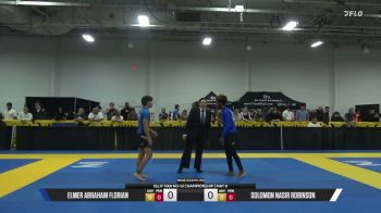 Solomon Nasir Robinson vs Elmer Abraham Florian 2026 Pan IBJJF Jiu-Jitsu No-Gi Championship