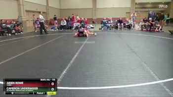 115 lbs Round 2 - Aiden Rowe, TCWC vs Cameron Underwood, Glasgow Wrestling Academy