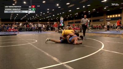 174 lbs C Of 8 #1 - Leo Tukhlynovych, Arizona State vs Dominic Wheatley, Franklin & Marshall