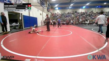 52 lbs Consi Of 4 - Kash Abernathy, N/a vs Tyr Rodriquez, Salina Wrestling Club