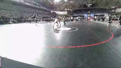 160 lbs Quarterfinal - Beau Harlan, Camas Wrestling Club vs Shia Little, Anacortes Hawkeyes Wrestling Club