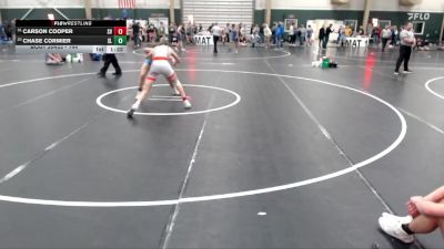 144 lbs Quarterfinal - Chase Cormier, Silver Lake vs Carson Cooper, Southwest Valley