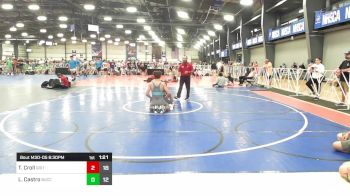 138 lbs Rr Rnd 2 - Trent Croll, Grit Mat Club Red vs Lian Castro, Buccaneers WC