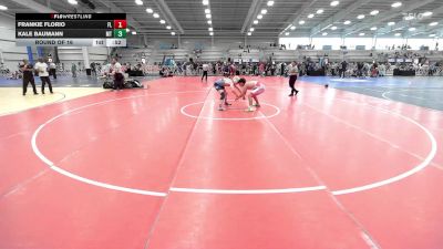160 lbs Round Of 16 - Frankie Florio, FL vs Kale Baumann, MT