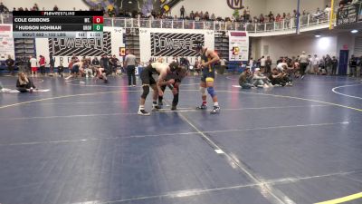 152 lbs R-16 - Cole Gibbons, Mt. Lebanon vs Hudson Hohman, Grove City