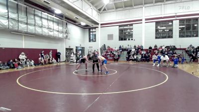 215 lbs Round Of 32 - John Martinez, St. Paul's School vs Jr Creager, Calvary Day School