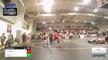 105 lbs Consolation - Chris Tsosie, Claremore Wrestling Club vs Tucker Gay, Barnsdall Youth Wrestling