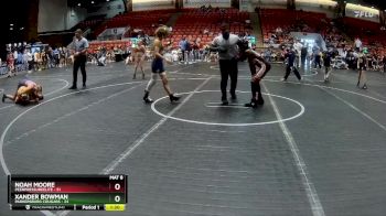 96-100 lbs Quarterfinal - Noah Moore, PeerPressureElite vs Xander Bowman, Parkersburg Cougars