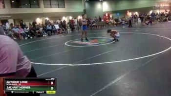 220 lbs Round 5 (6 Team) - Anthony Lowe, NFWA Black vs Zachary Horner, Canes Wrestling