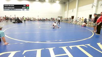 70 lbs Rr Rnd 3 - Louis Milgrim, Revival Freeze - EL vs Ash Henecker, RedNose Wrestling School - EL