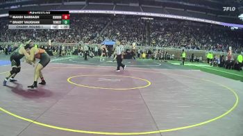 D1-215 lbs Champ. Round 1 - Mahdi Sabbagh, Dearborn HS vs Brady Vaughan, Traverse City West HS