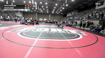 120B Quarterfinal - Evan Litzsinger, Hillsboro vs Nolan Londe, Whitfield