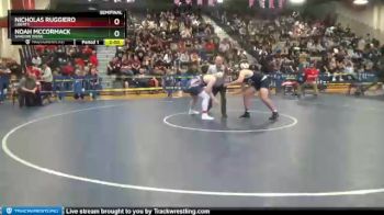 220 lbs Semifinal - Noah McCormack, Shadow Ridge vs Nicholas Ruggiero, Liberty