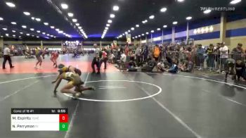 Match - Malikhi Espiritu, Temecula Valley High School vs Nathan Perryman, Temecula Valley