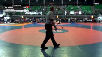 6A 106 lbs Cons. Semi - Eli Carter, Southside Gadsden vs Ty Goggans, Fort Payne