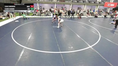 Junior Boys - 144 lbs Cons. Round 4 - Cale Nedens, Montana vs Cade Zuber, Contenders Wrestling Academy