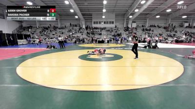 152 lbs Round Of 16 - Aiden Grover, RI vs Dakoda Packer, PA