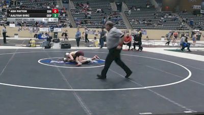138 lbs Semifinal - Ash Patton, Seneca vs Aaliyah Svec, Cooper