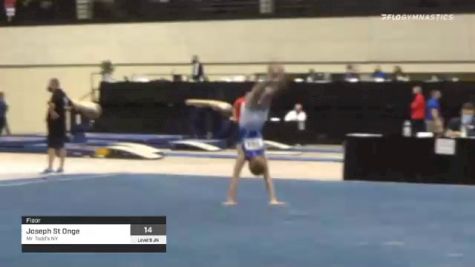 Joseph St Onge - Floor, Mr. Todd's NY - 2021 USA Gymnastics Development Program National Championships