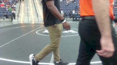 197 lbs Champ. Round 1 - Connor Maslanek, Campbell University vs Darrius Montgomery, Funky Monkey