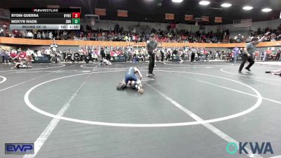 61 lbs Round Of 16 - Rydin Guerra, Newcastle Youth Wrestling vs Moxyn Wade, Shelton Wrestling Academy