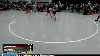 155 lbs Cons. Round 7 - Eva Garcia, Surfside X Wrestling vs Lauren Luzum, Iowa