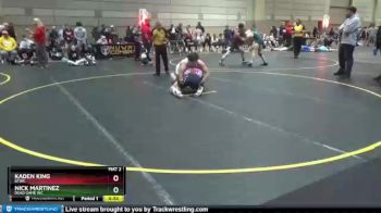 167 lbs 1st Place Match - Nick Martinez, Dead Game Wc vs Kaden King, BTWC