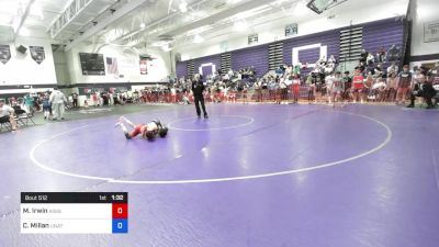 87 lbs Final - Mason Irwin, All I See Is Gold Academy vs Chase Millan, Unattached, NJ