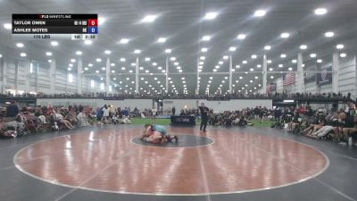 170 lbs Taylor Owen, Ohio Red vs Ashlee Motes, Oklahoma