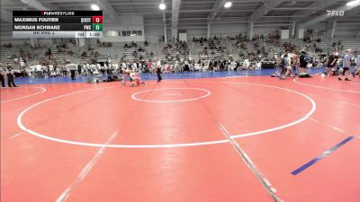 160 lbs Rr Rnd 3 - Maximus Foutier, Quest School Of Wrestling Gold vs Morgan Schwarz, Princeton Wrestling Club