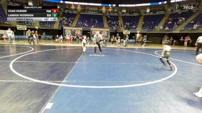 44 lbs Semifinal - Chad Parker, Penn Hills vs Landon Peterson, Highlands