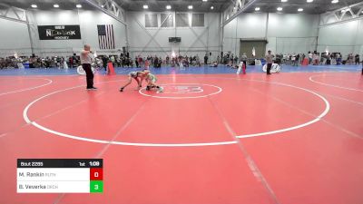 95 lbs Final - Michael Rankin, Ruthless Wrestling Club vs Brennen Veverka, Orchard Wc