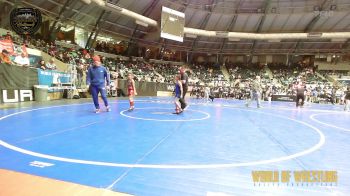 85 lbs Consi Of 8 #2 - Maddie Matthiessen, Hawks WC Lincoln vs Nevaeh Smith, Smith Wrestling Academy