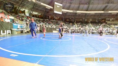 85 lbs Consi Of 8 #2 - Maddie Matthiessen, Hawks WC Lincoln vs Nevaeh Smith, Smith Wrestling Academy