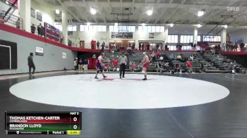 184 lbs Quarterfinal - Brandon Lloyd, McKendree vs Thomas Ketchen-Carter, Cumberlands